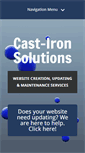 Mobile Screenshot of castironsolutions.com